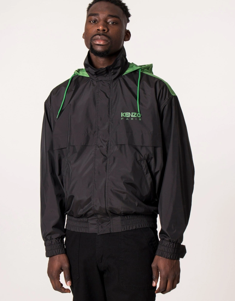 Logo Windbreaker Jacket