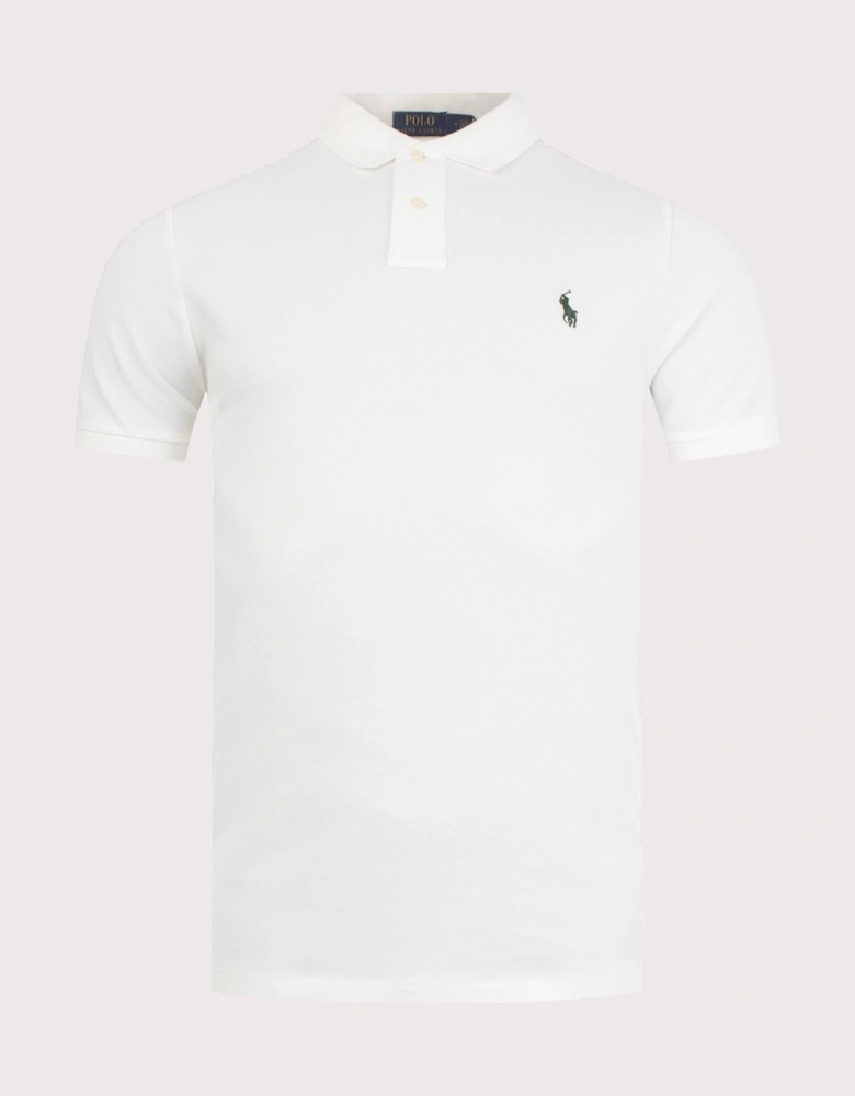 Custom Slim Fit Cotton Pique Polo Shirt