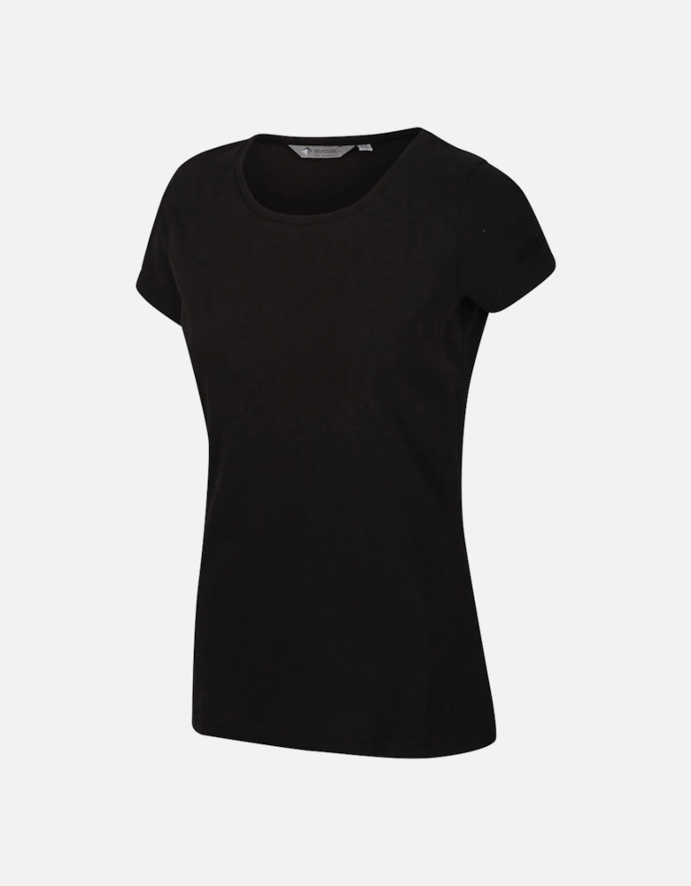 Womens Carlie Coolweave Cotton Casual Jersey T Shirt