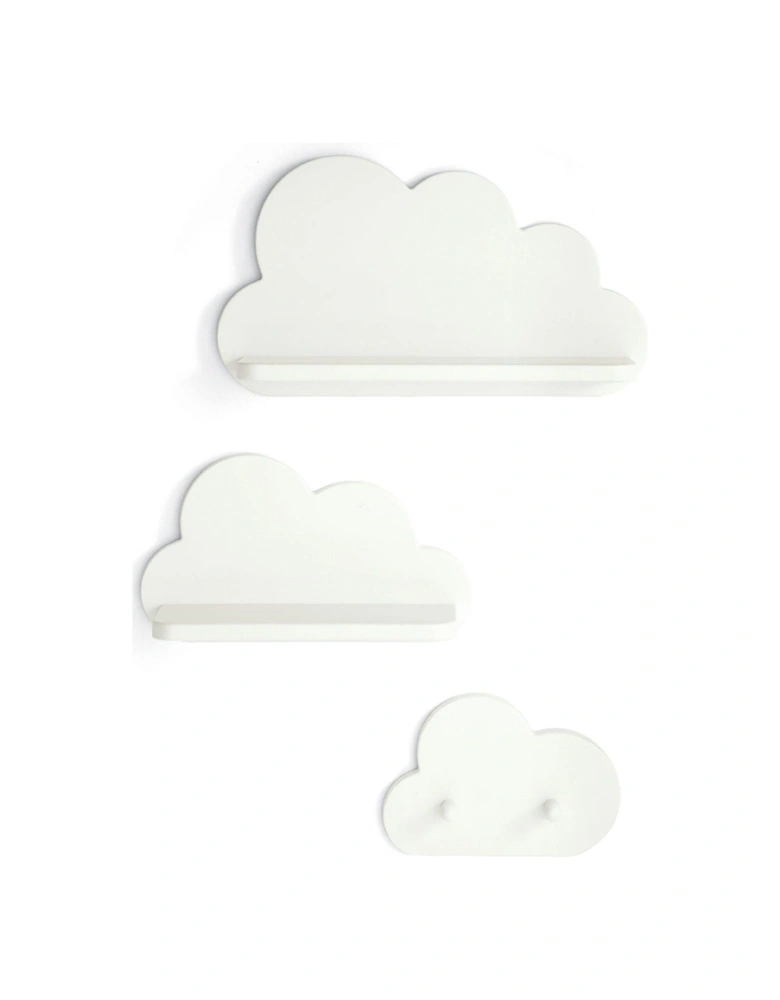 Cloud Shelves - White