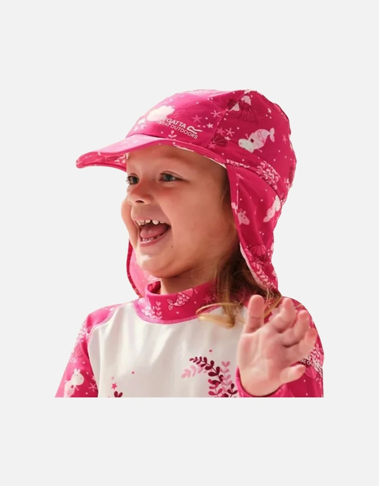 Childrens/Kids Sunshade Peppa Pig Cap
