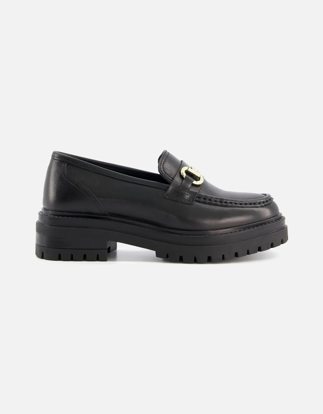 Ladies  Gallagher - Wide-Fit Chunky Snaffle-Trim Loafers
