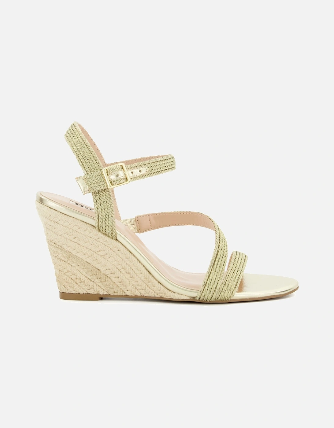 Ladies Kaia - Strappy Woven-Wedge Sandals