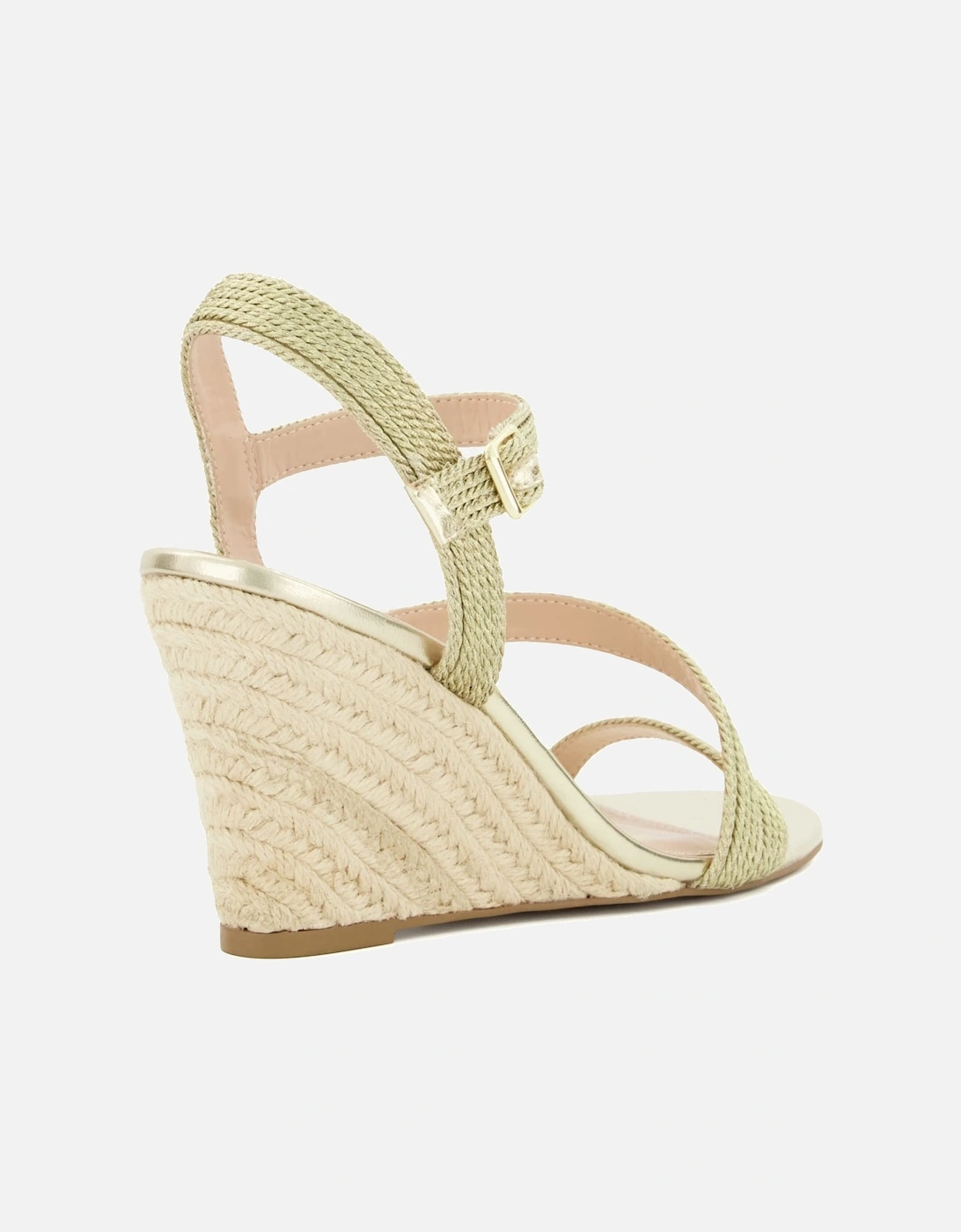 Ladies Kaia - Strappy Woven-Wedge Sandals