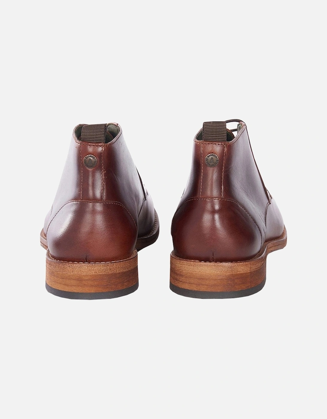 Barbour Men's Benwell Mahogany Chukka Boots