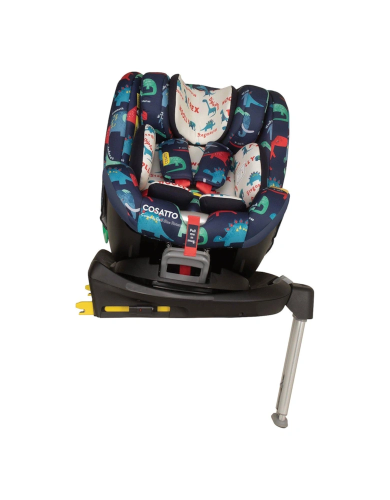 Come and Go i-Size Rotate Car Seat - D is for Dino