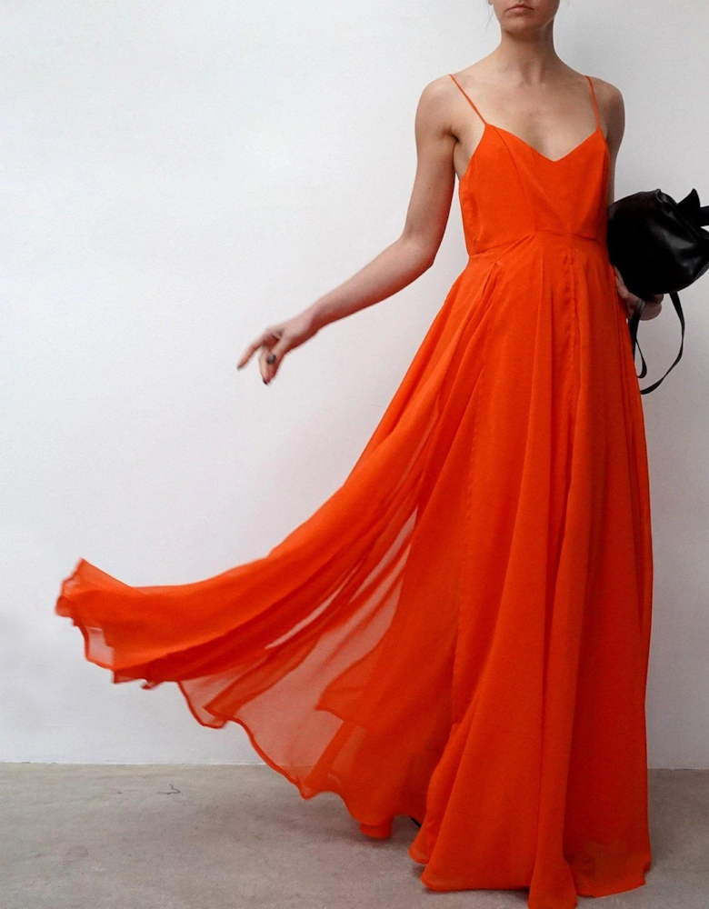 Maxi Olsen Dress - Orange