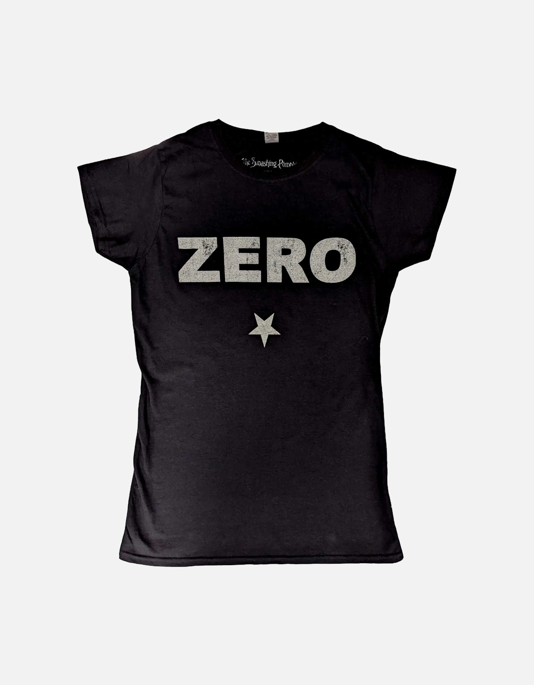 Womens/Ladies Zero Distressed T-Shirt, 2 of 1