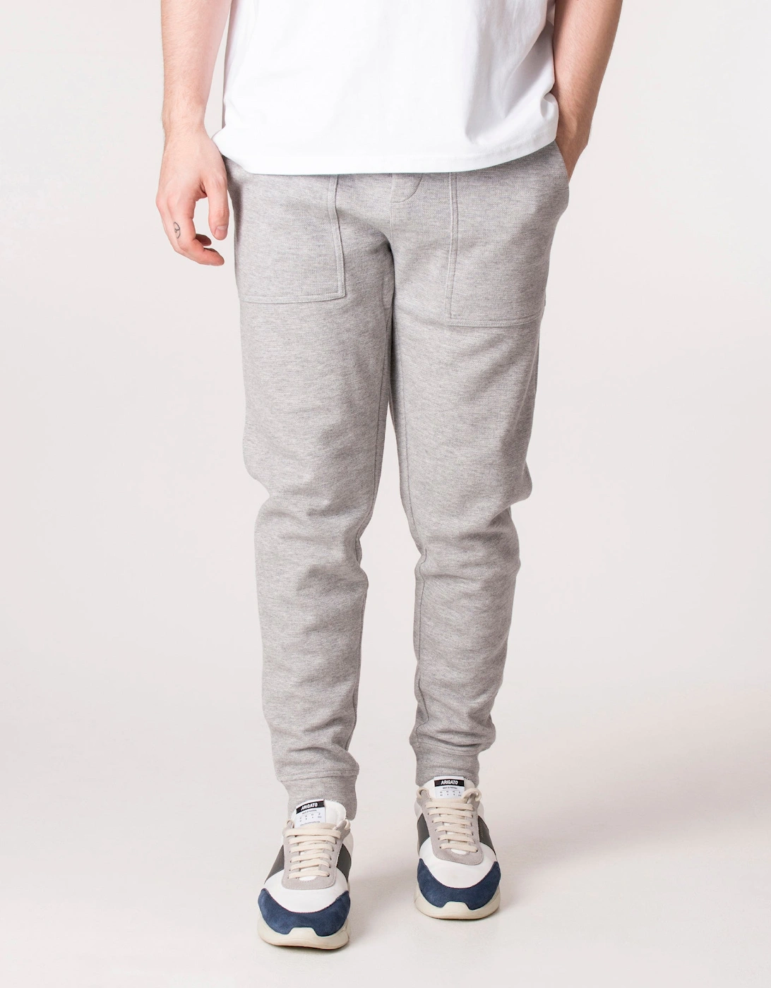 Regular Fit Double Knit Joggers