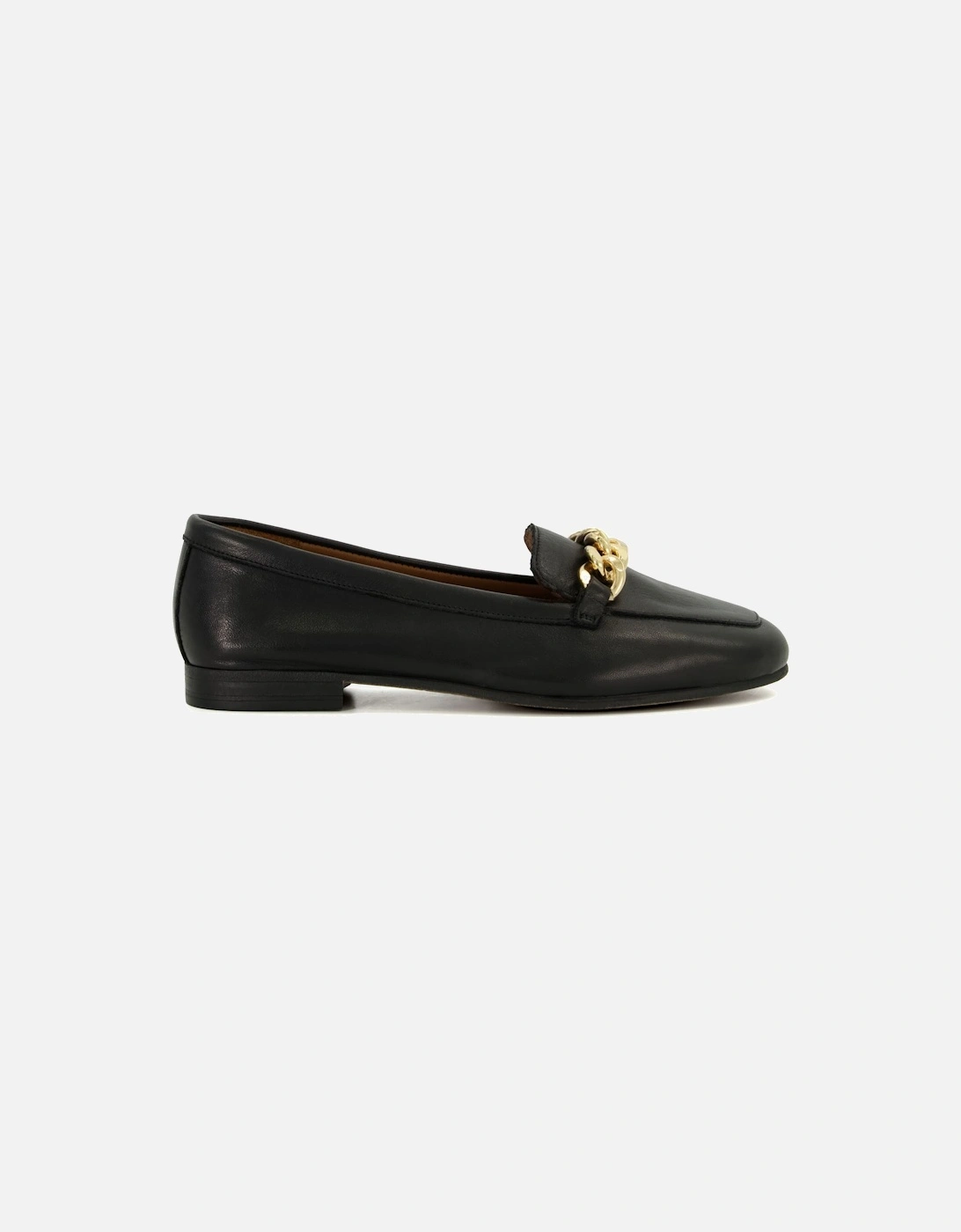 Ladies Wide Fit Goldsmith - Chain-Trim Loafers
