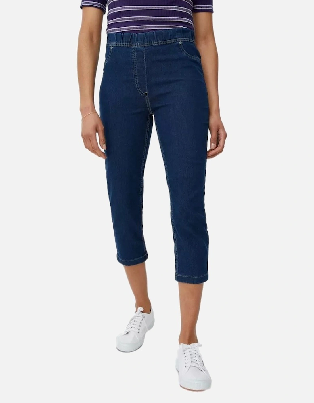 Womens/Ladies Cropped Jeggings, 6 of 5