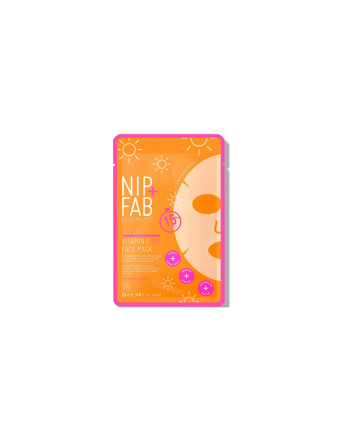 NIP+FAB Vitamin C Fix Face Mask 10g, 2 of 1