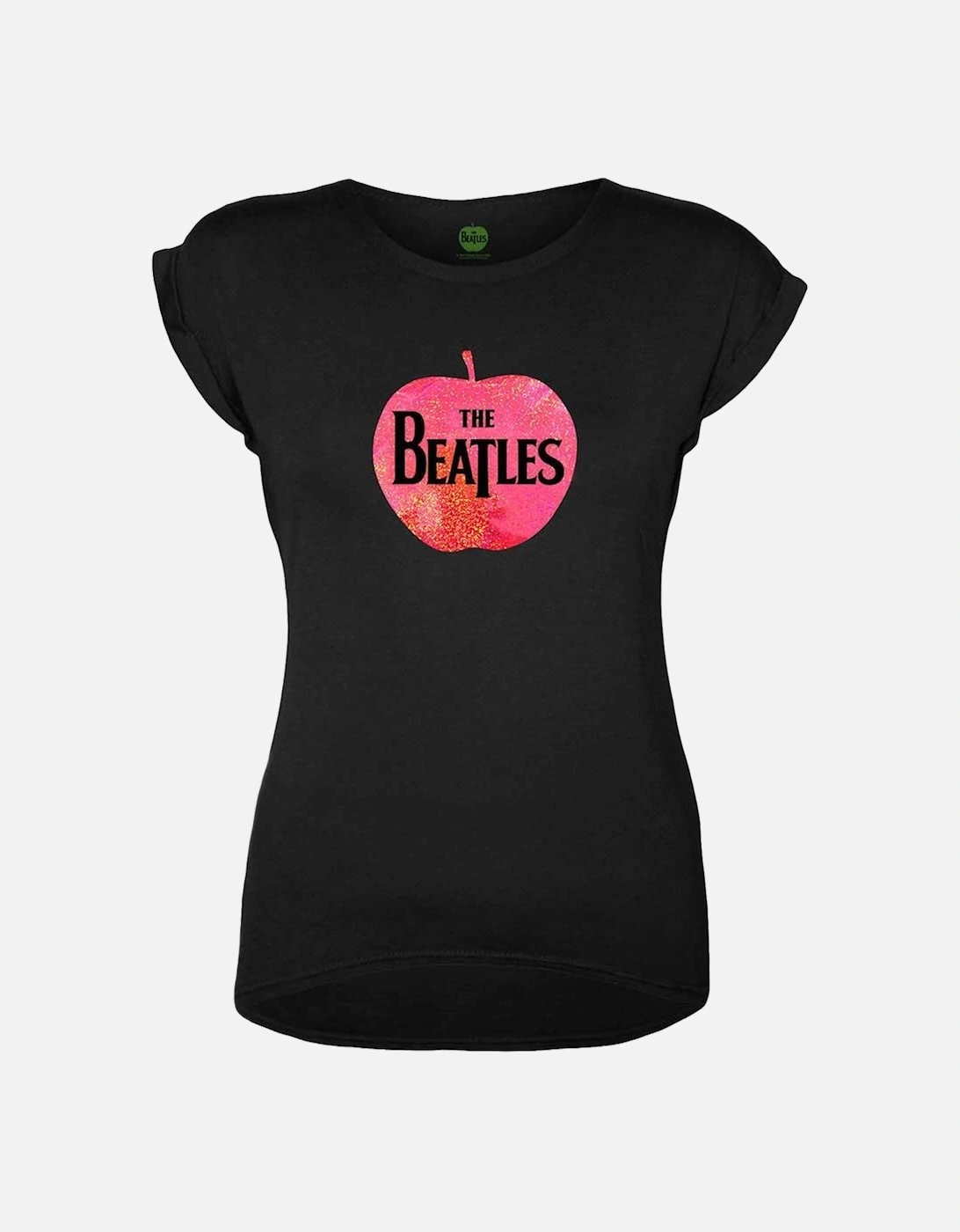 Womens/Ladies Apple Logo T-Shirt, 2 of 1
