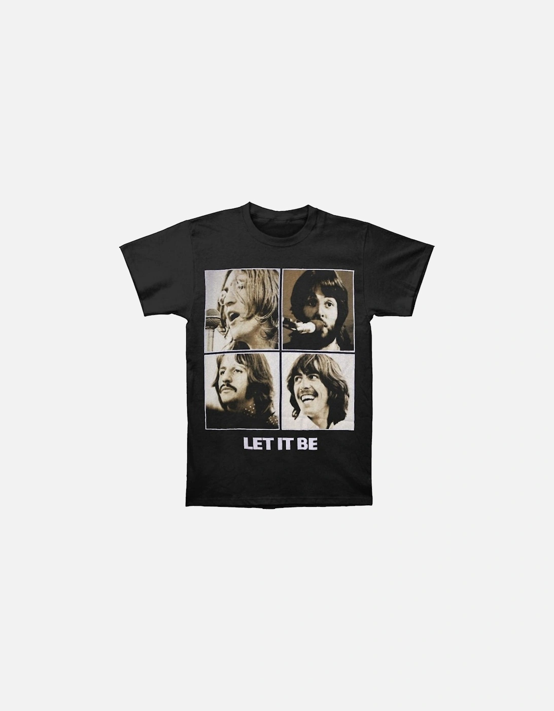 Unisex Adult Let It Be Sepia T-Shirt, 2 of 1
