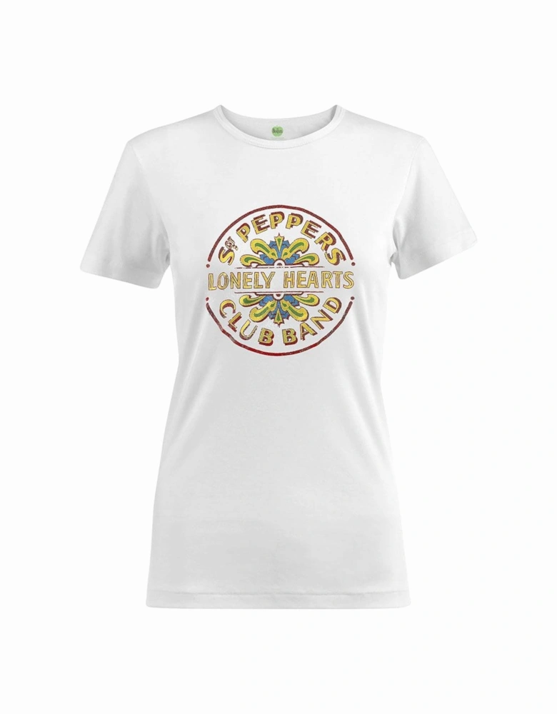 Womens/Ladies Sgt Pepper Drum T-Shirt