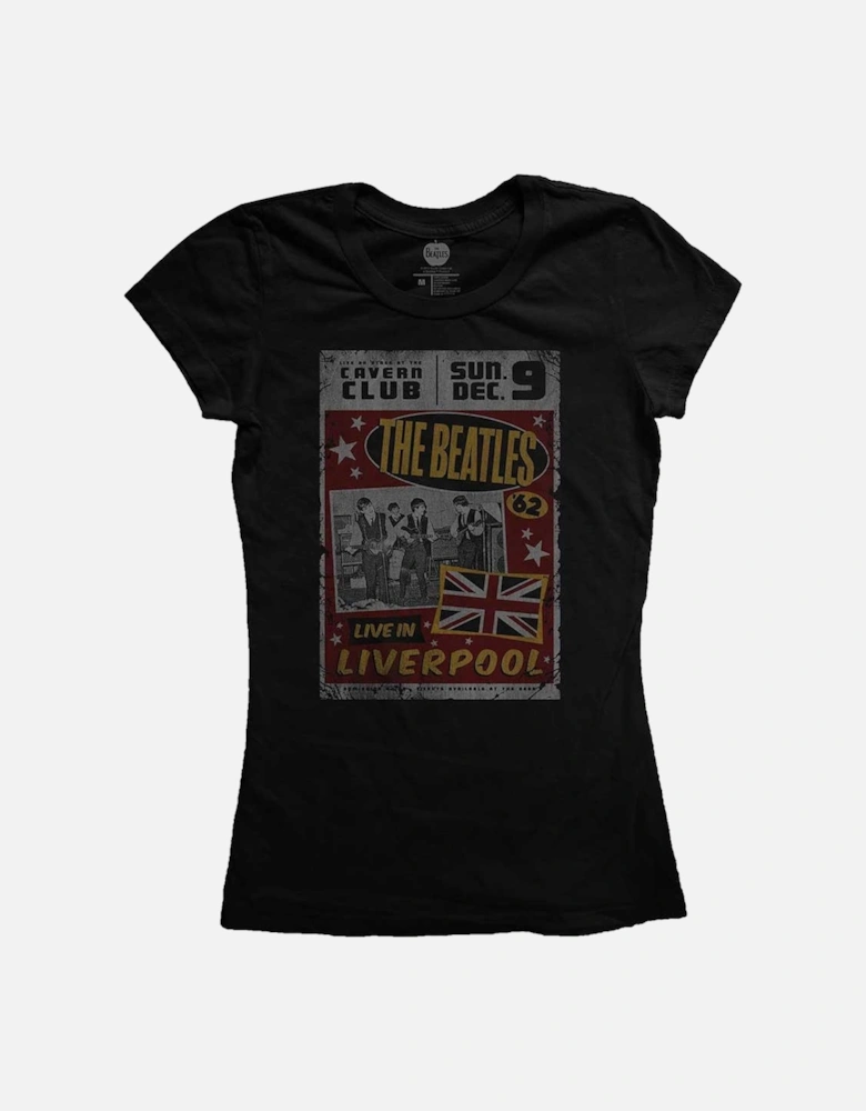 Womens/Ladies Live In Liverpool T-Shirt