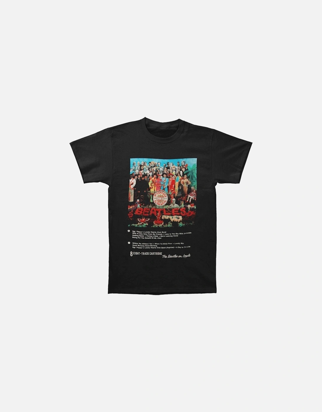 Unisex Adult Sgt Pepper 8 Track T-Shirt, 2 of 1