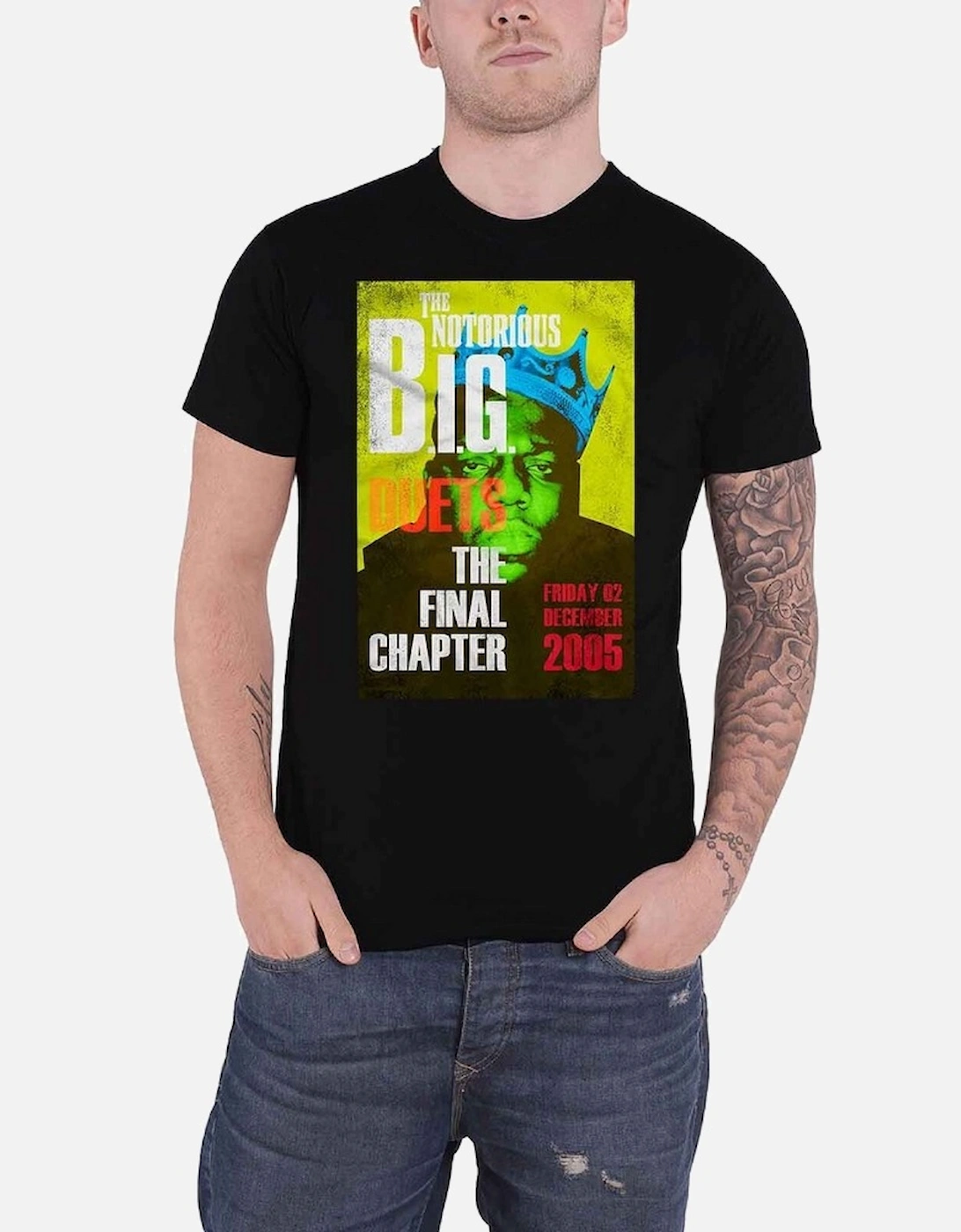 Notorious B.I.G. Unisex Adult Final Chapter T-Shirt, 4 of 3