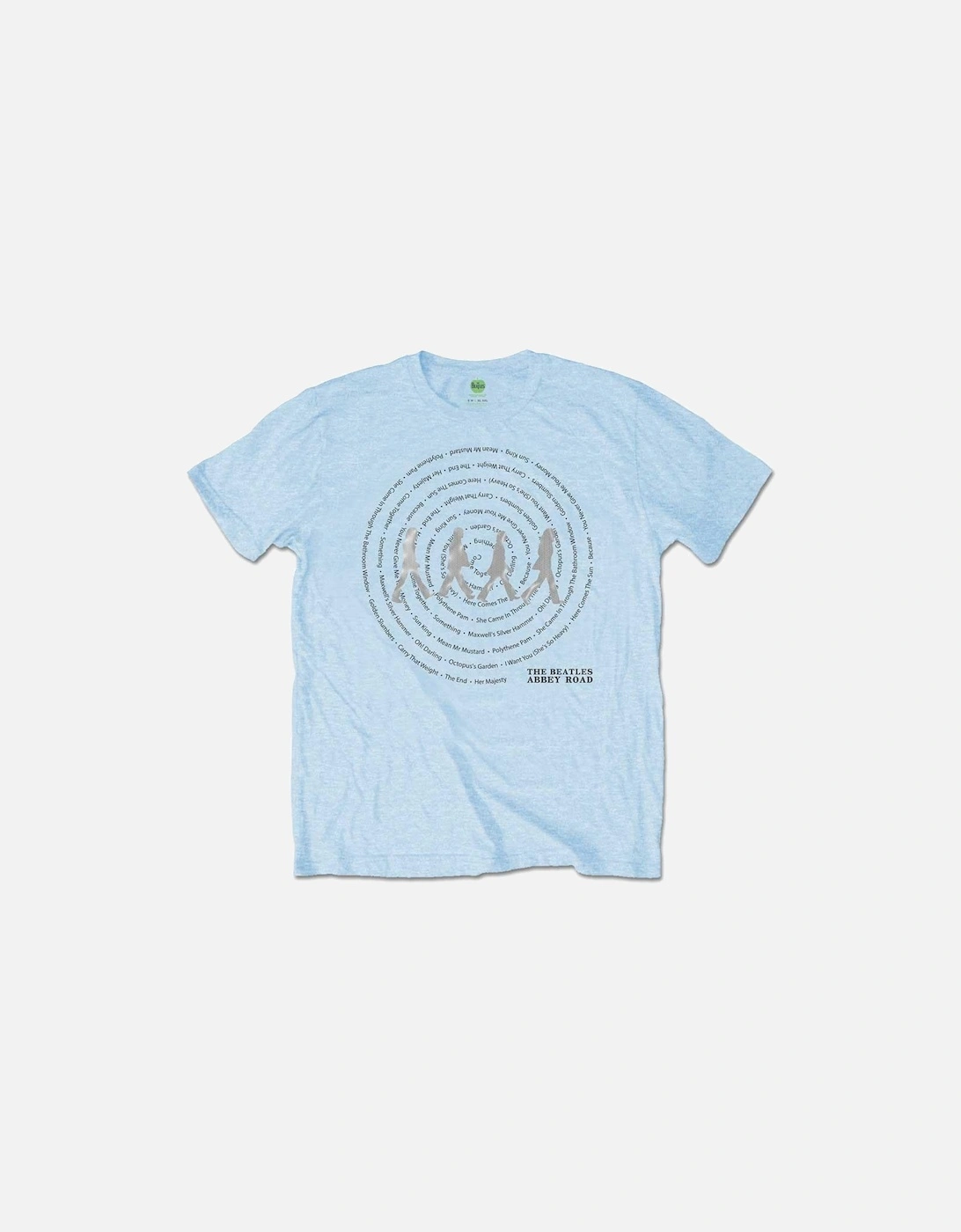 Unisex Adult Abbey Road Songs Swirl Foil T-Shirt, 2 of 1