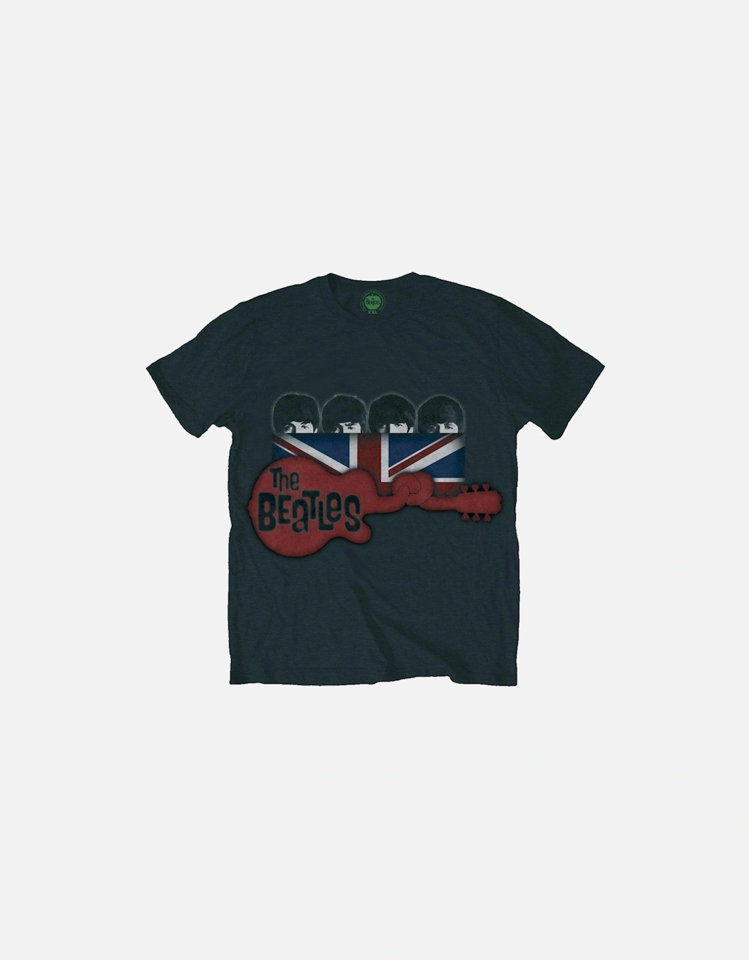 Unisex Adult Guitar & Flag T-Shirt, 2 of 1