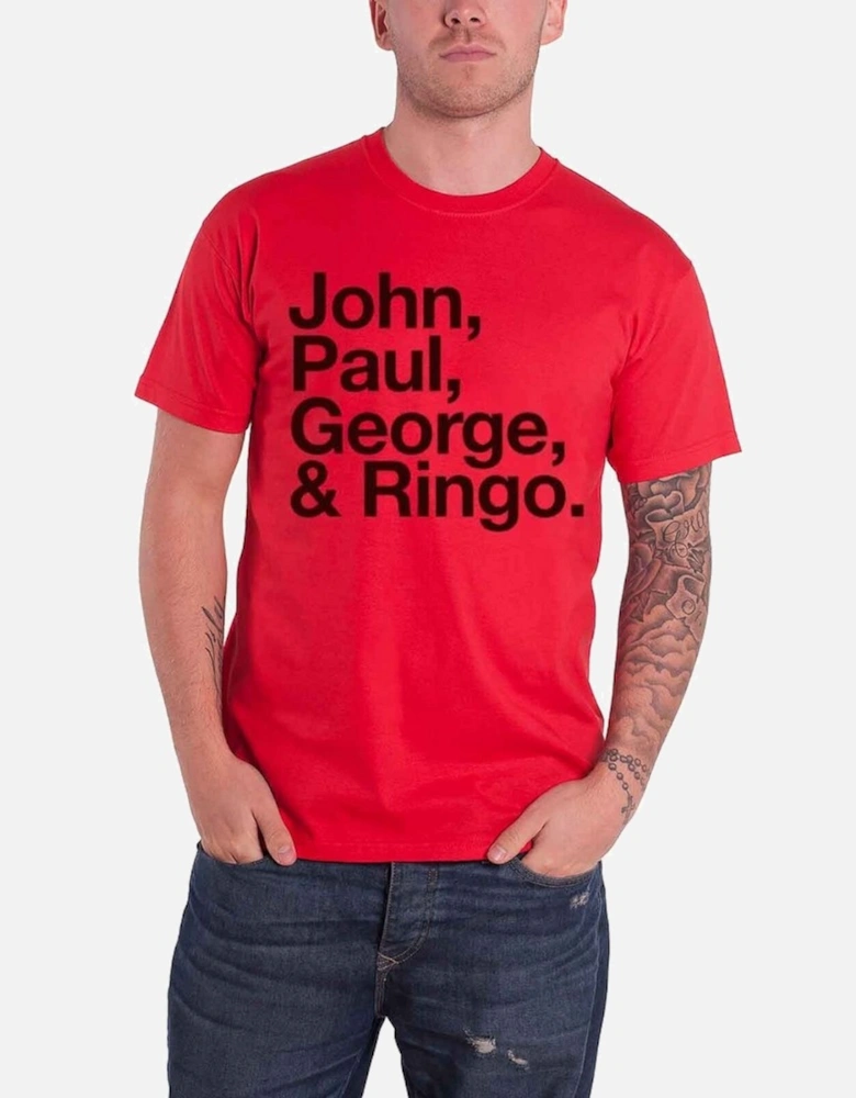Unisex Adult John Paul George & Ringo T-Shirt