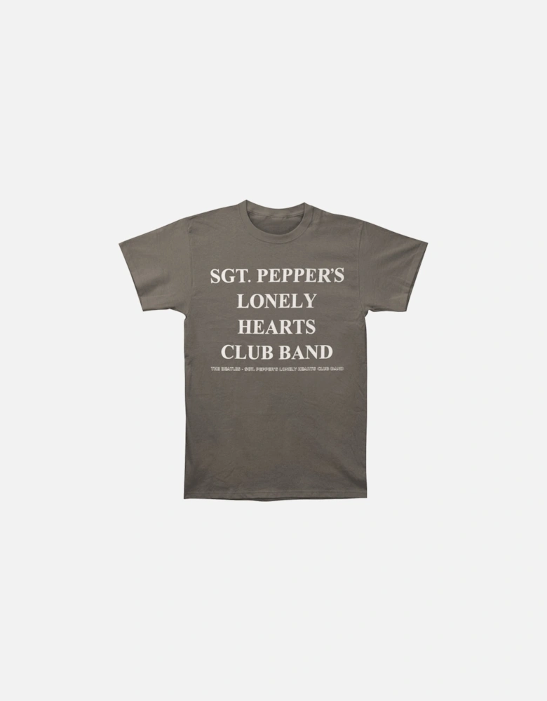Unisex Adult Sgt Peppers Lonely Hearts Club Band Drum T-Shirt