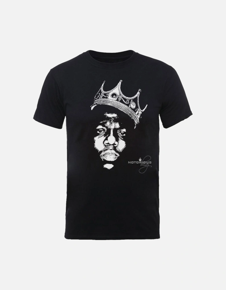 Notorious B.I.G. Unisex Adult Crown T-Shirt