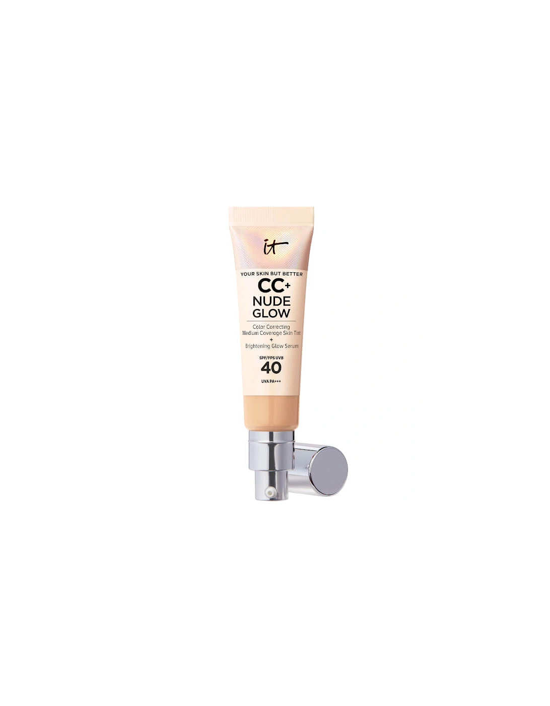 CC+ and Nude Glow Lightweight Foundation and Glow Serum with SPF40 - Medium Tan, 2 of 1