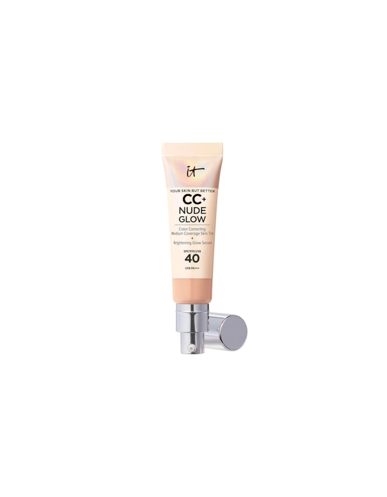 CC+ and Nude Glow Lightweight Foundation and Glow Serum with SPF40 - Neutral Medium