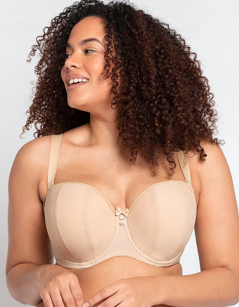 Luxe Multiway Strapless Moulded Bra - Caramel