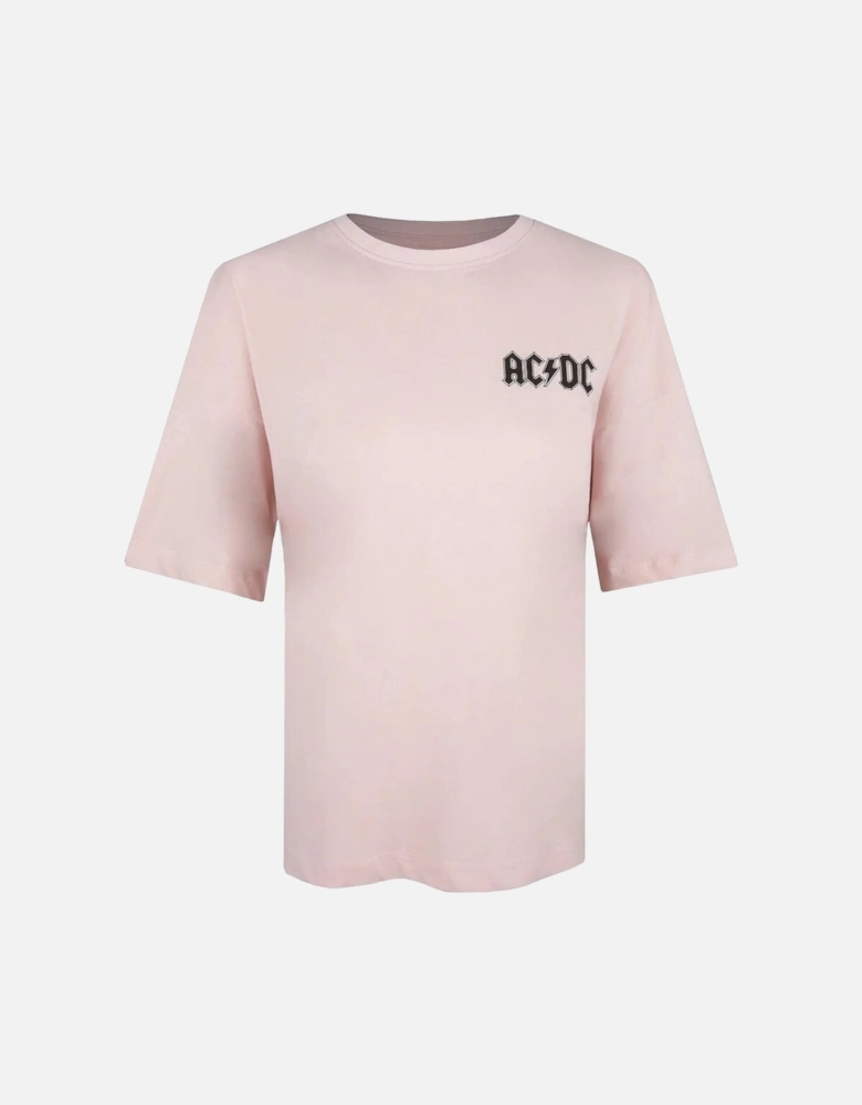 Womens/Ladies 1982 Rock Tour Oversized T-Shirt