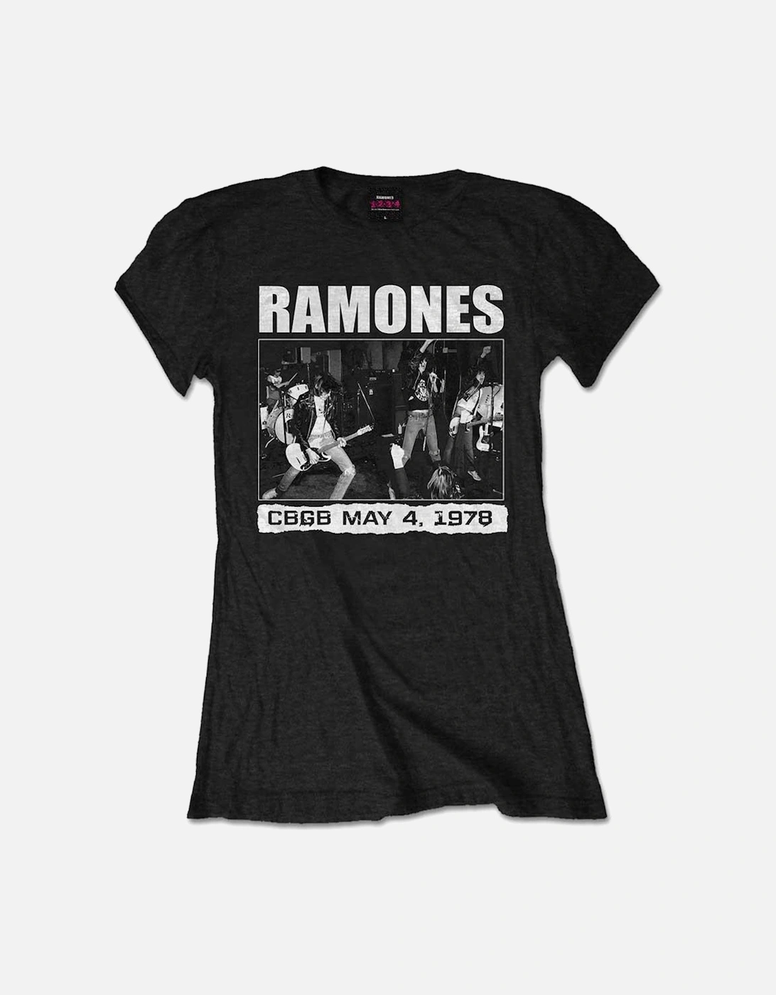 Womens/Ladies CBGB 1978 T-Shirt, 2 of 1