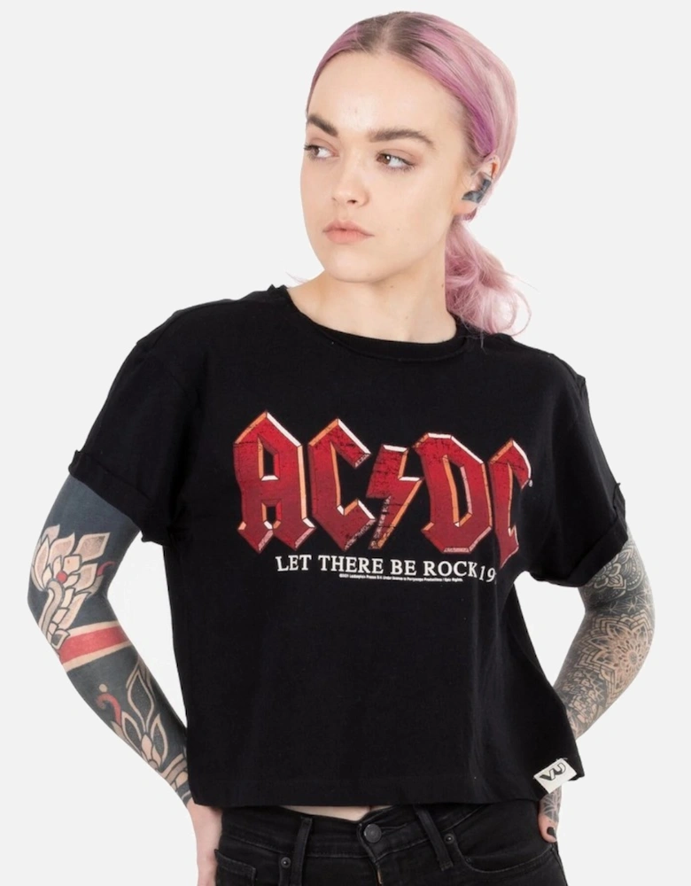 Womens/Ladies Let There Be Rock T-Shirt