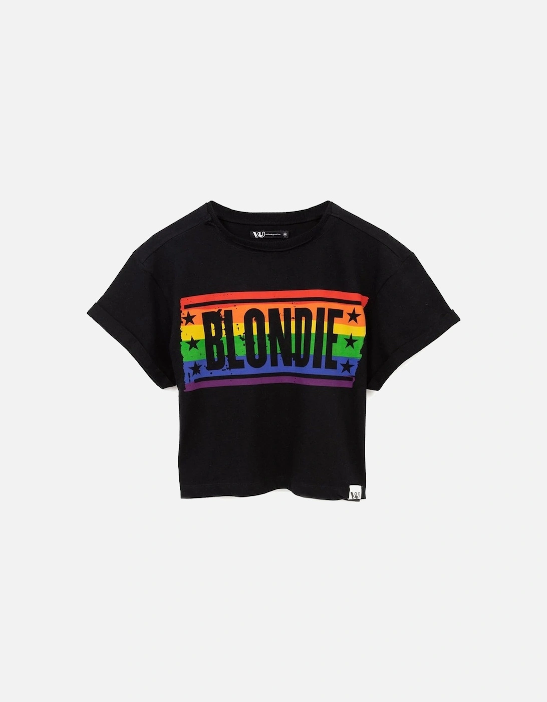 Womens/Ladies Rainbow Crop T-Shirt, 6 of 5