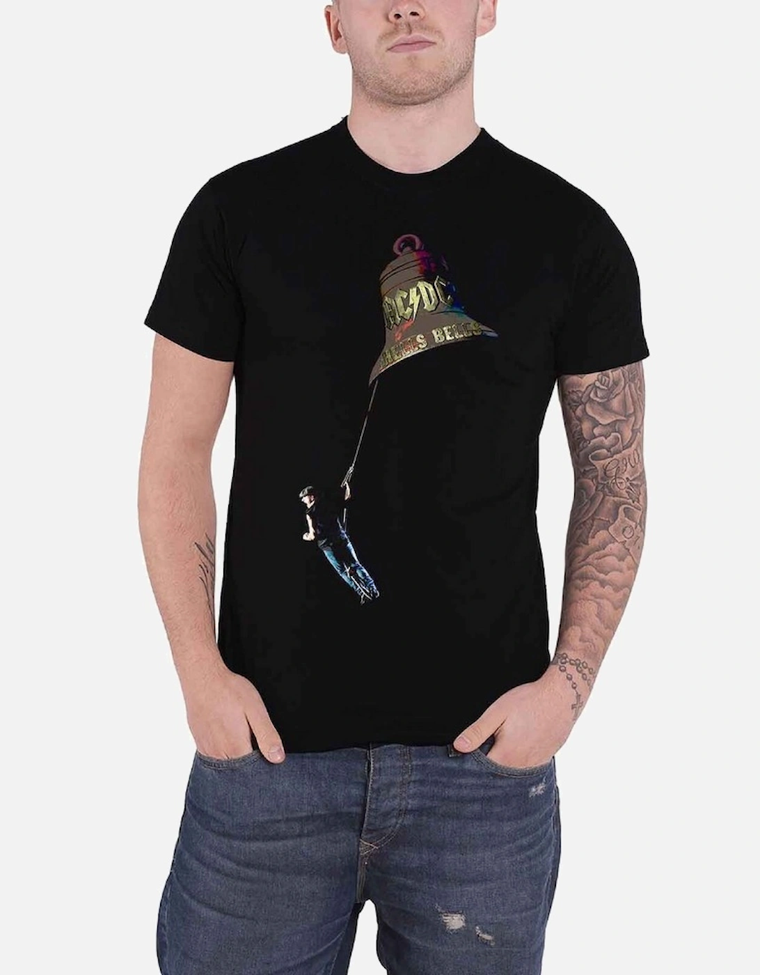 Unisex Adult Bell Swing T-Shirt, 4 of 3