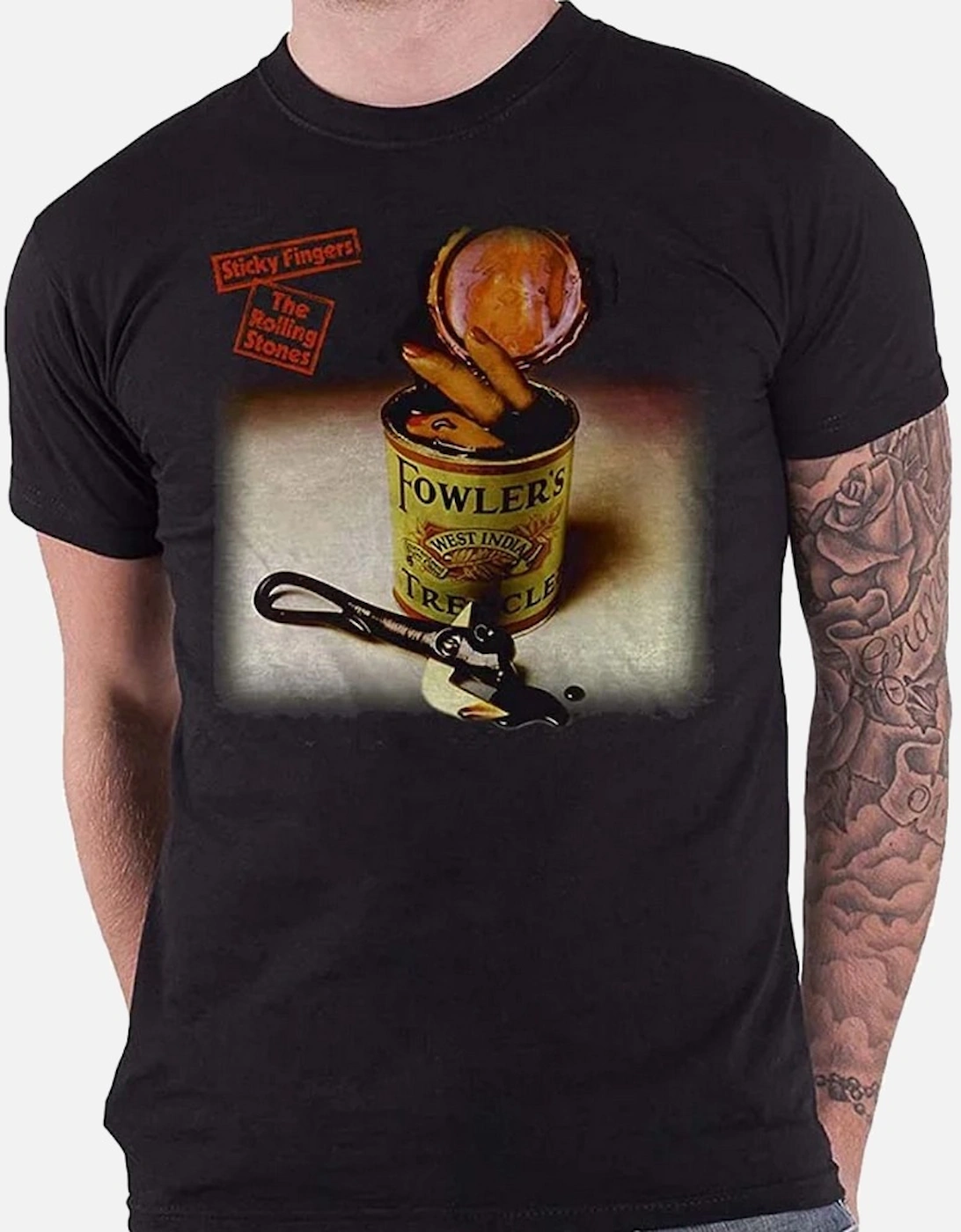 Unisex Adult Sticky Fingers Treacle T-Shirt, 2 of 1