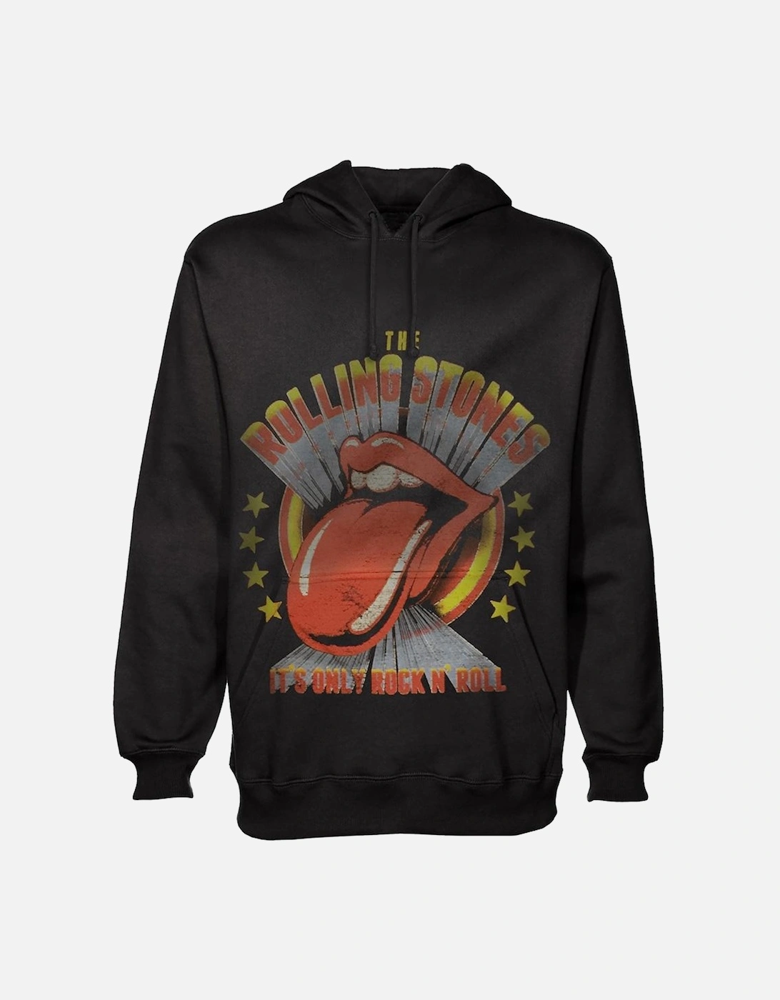 Unisex Adult It?'s Only Rock N Roll Pullover Hoodie, 2 of 1