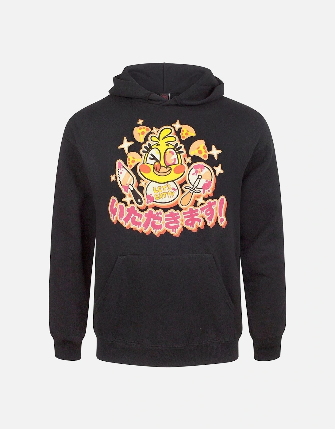 Five Nights At Freddys Official Mens Chica Chicadakimasu Hoodie, 2 of 1