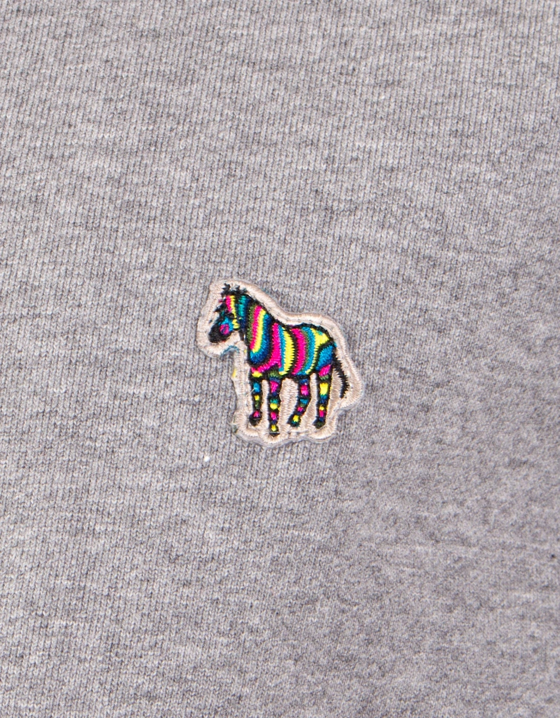 Zebra Logo Zip Through Hoodie
