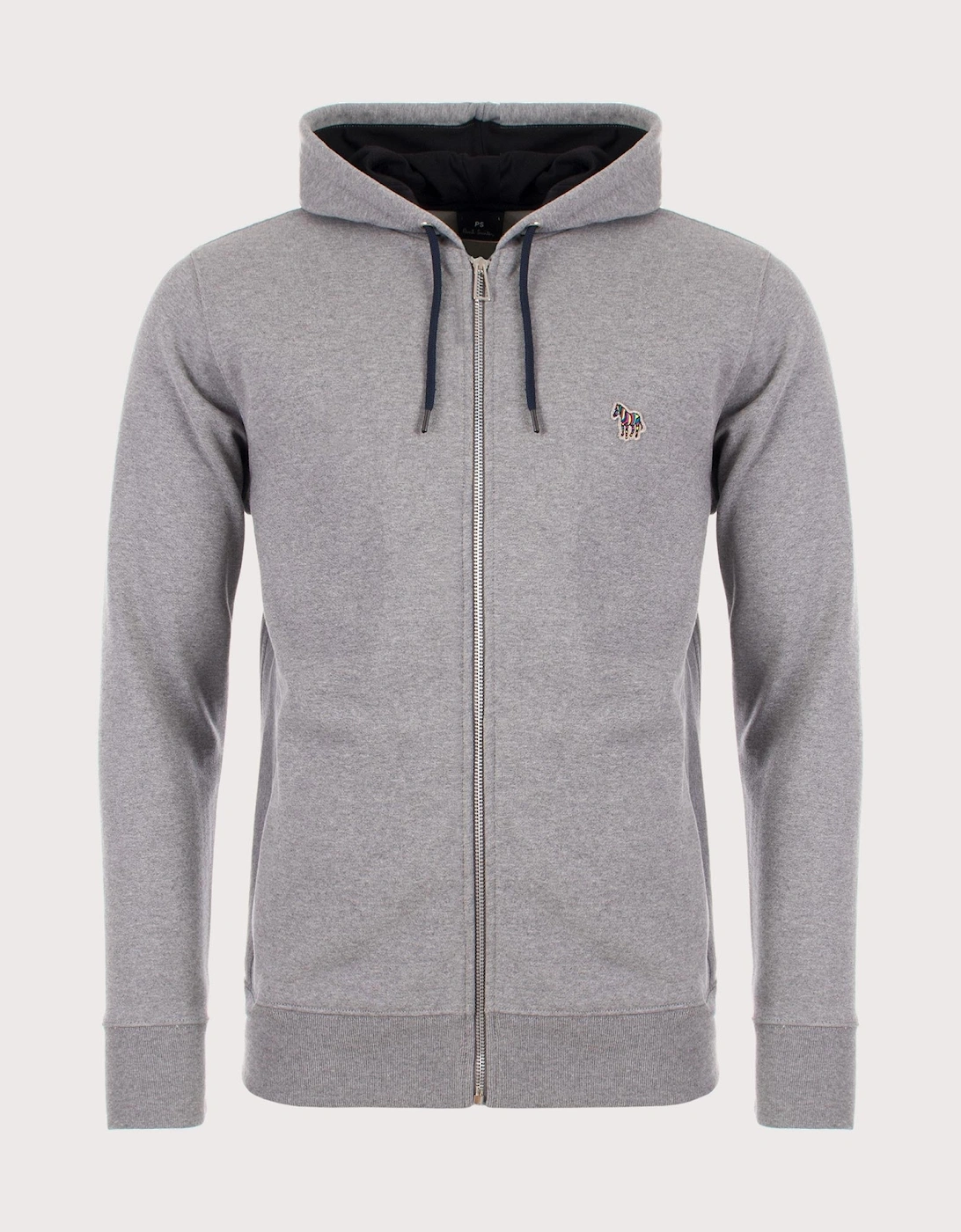 Zebra Logo Zip Through Hoodie, 5 of 4