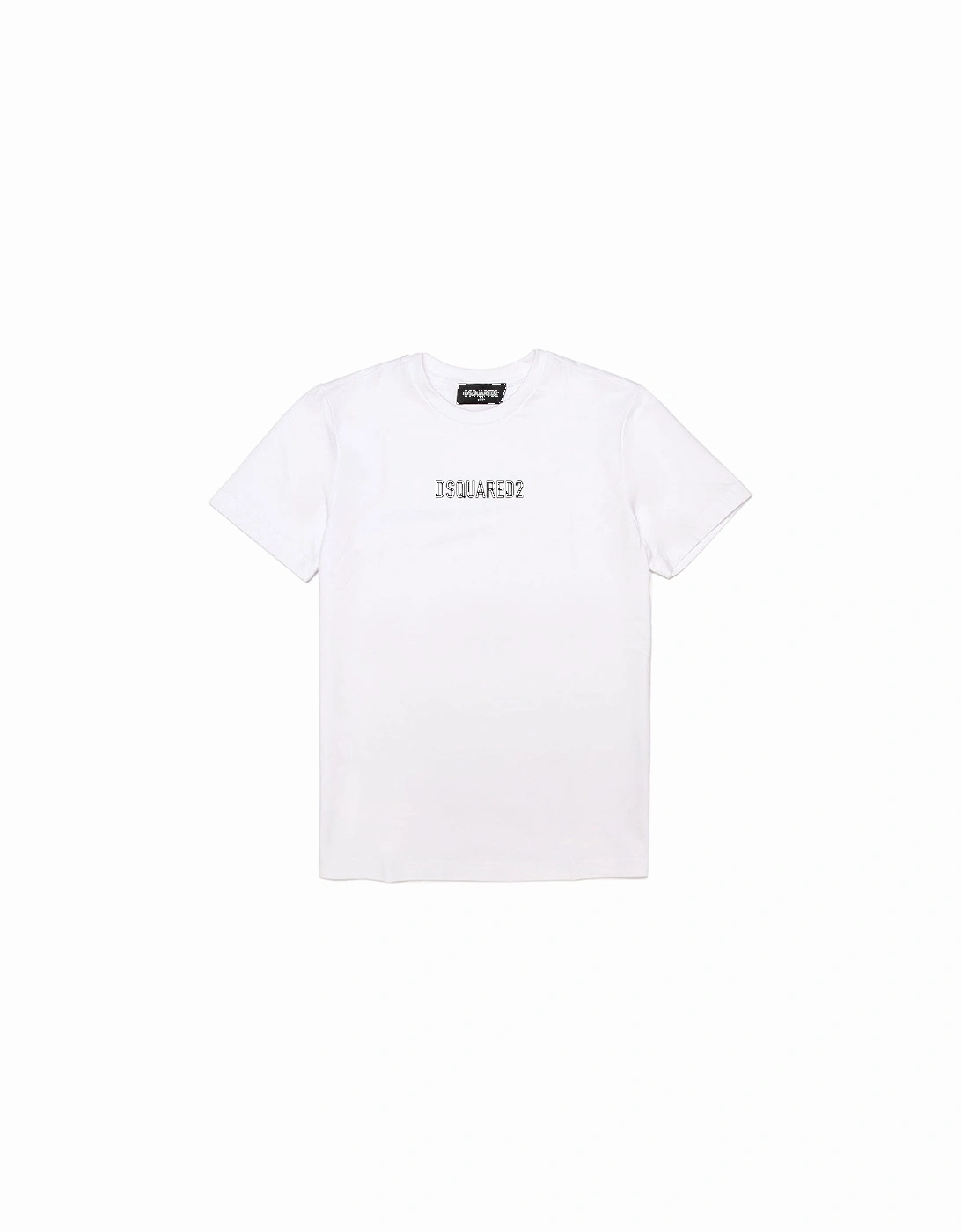 Boys Logo Print T-shirt White, 2 of 1