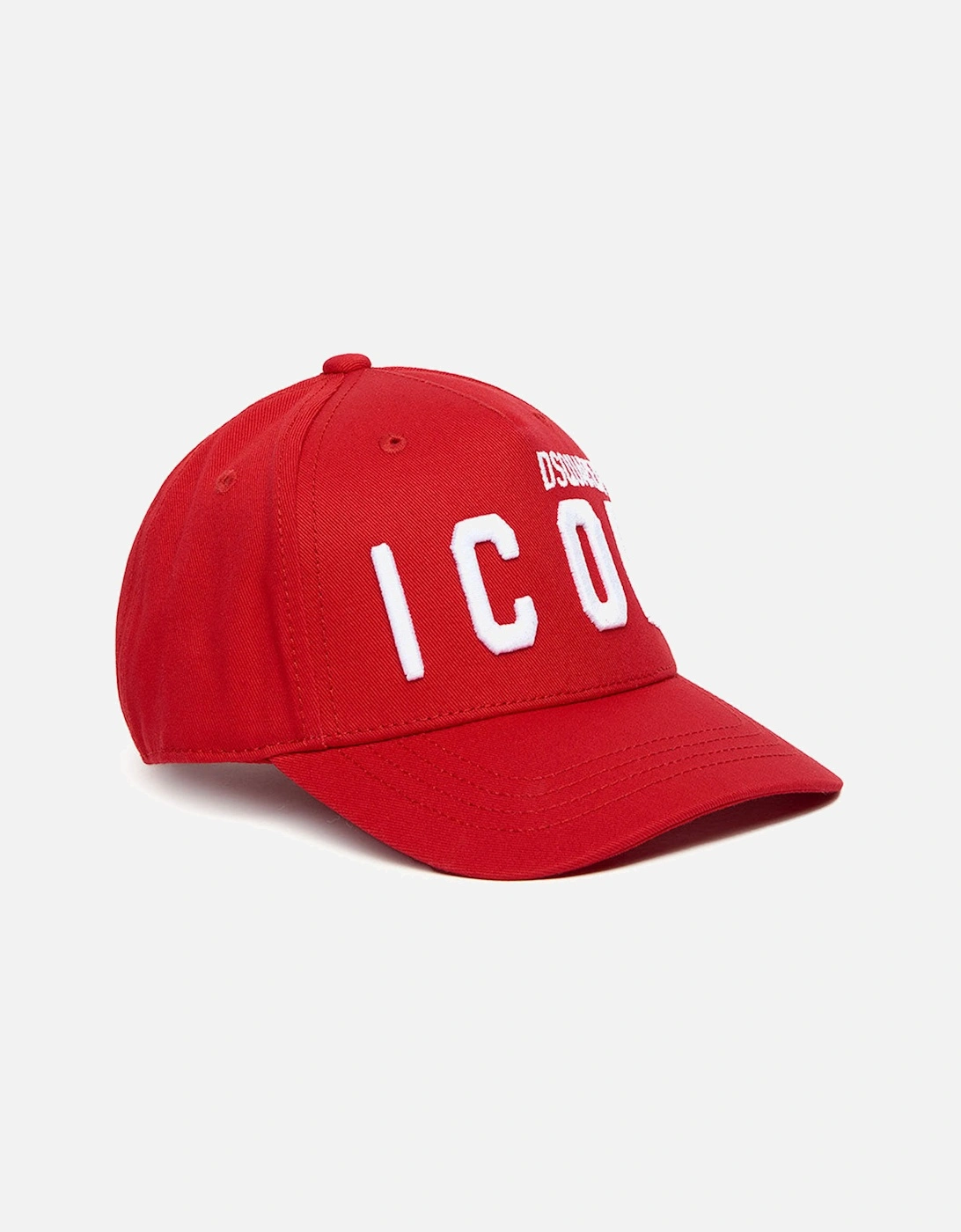 Kids Logo Embroidered Logo Cap Red, 4 of 3