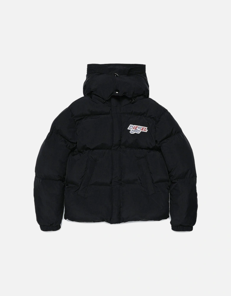 Boys JROLF Quilted Jacket Black