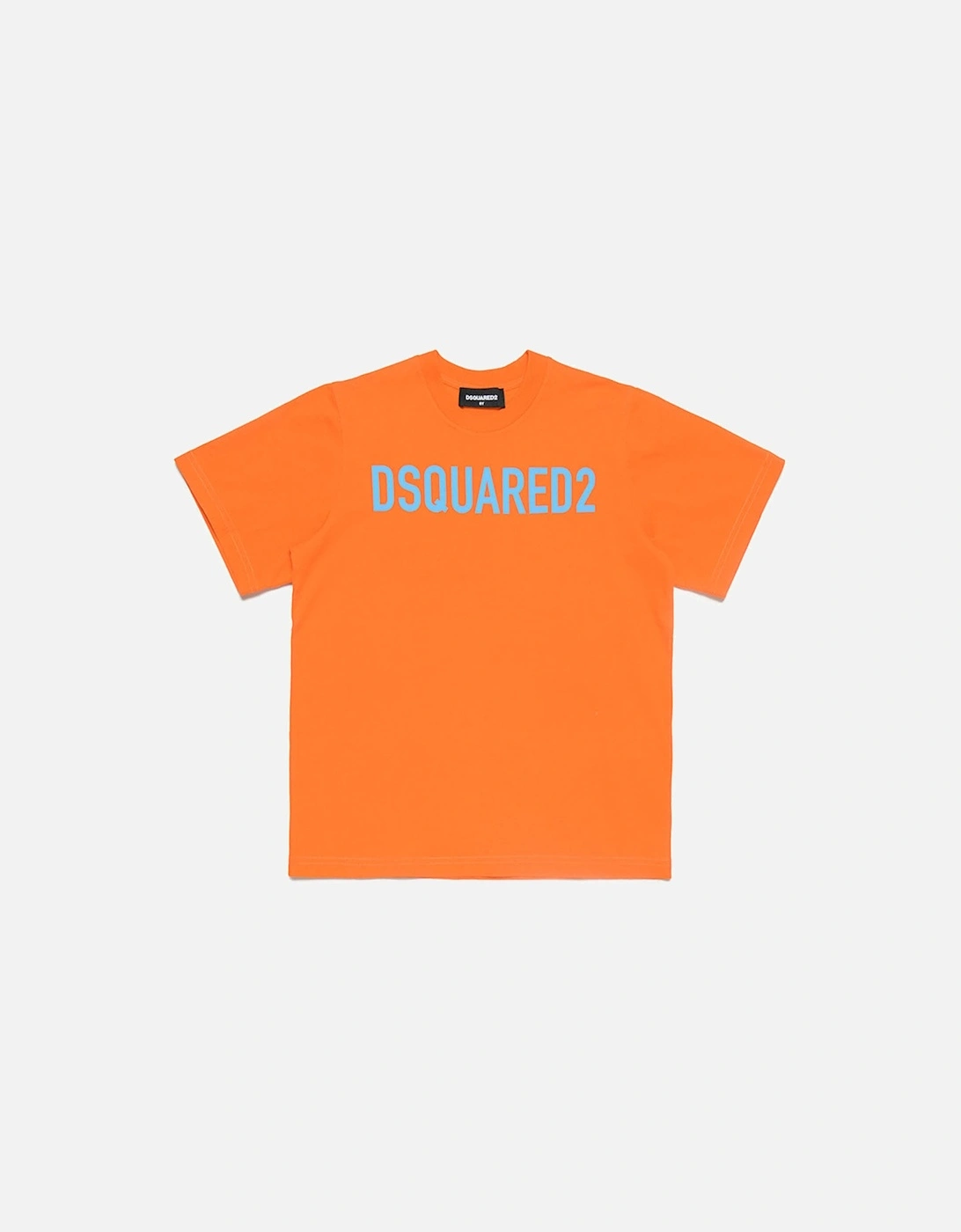 Boys Slouch Fit T-shirt Orange, 2 of 1