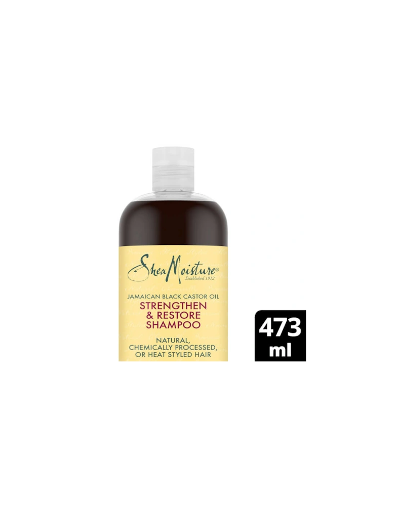 Jamaican Black Castor Oil Strengthen & Restore Shampoo 473ml - SheaMoisture