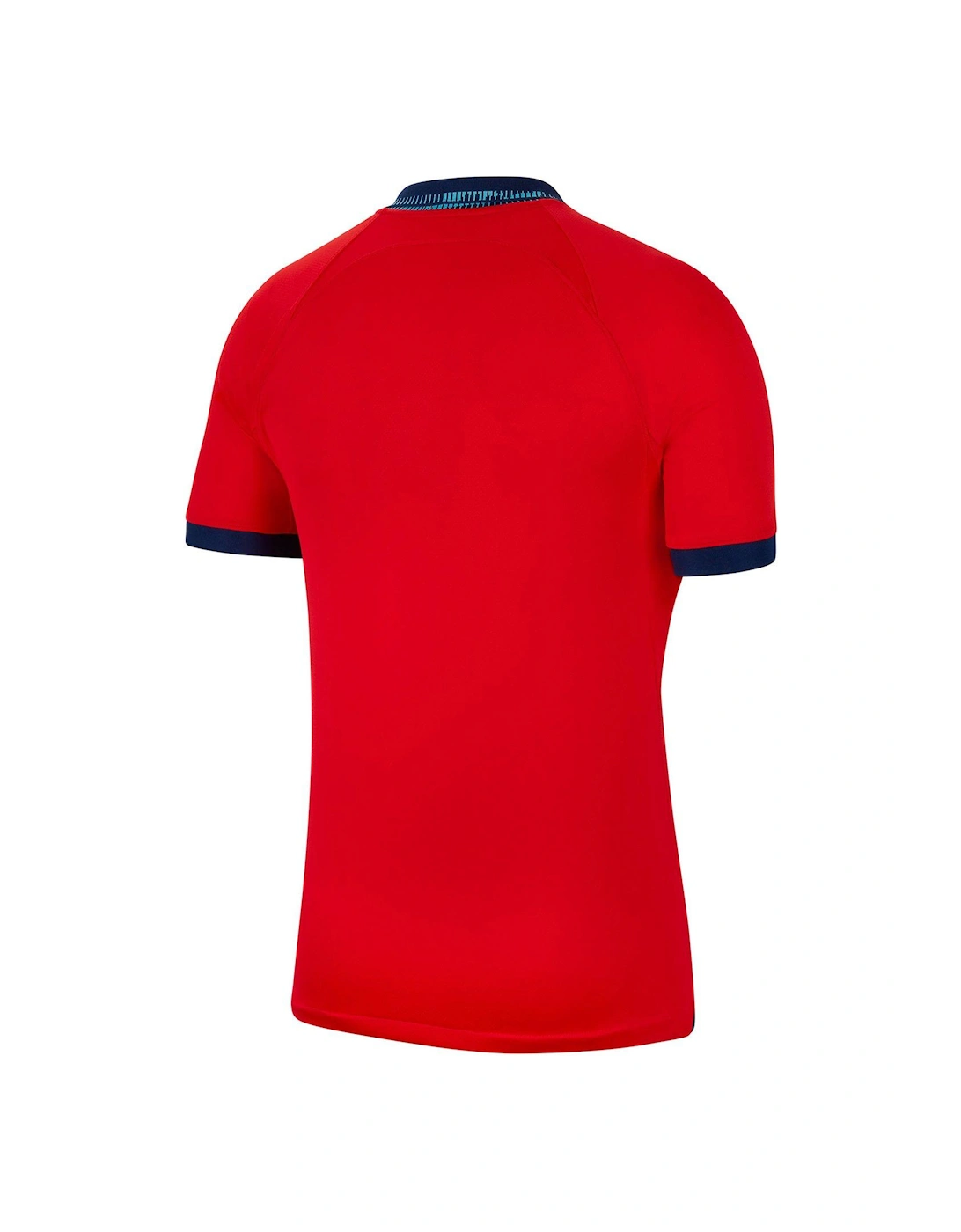 Junior England WC 2022 Away Short Sleeve Stadium Shirt - Red