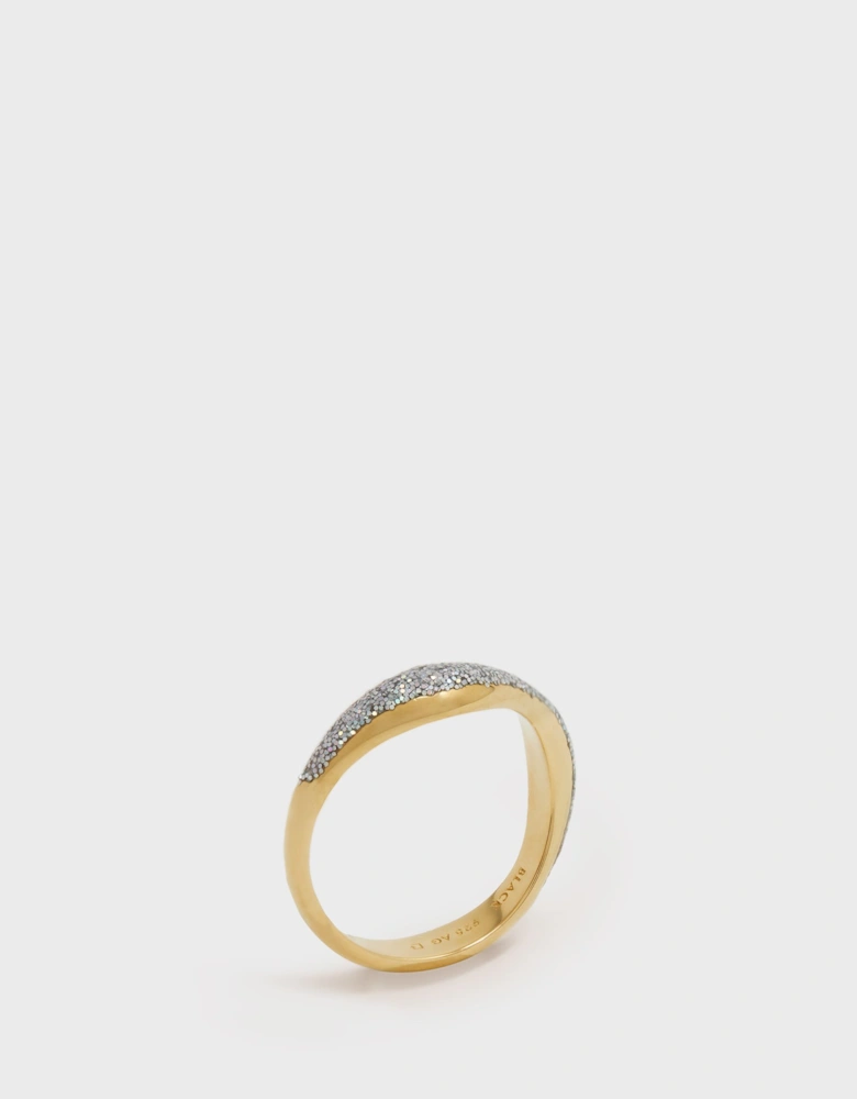 Maria Black Glitter Ring