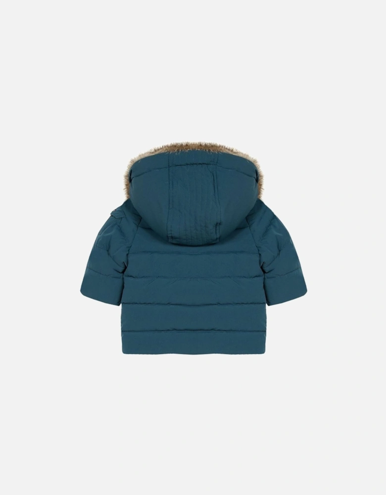 Boys Blue Puffer Jacket