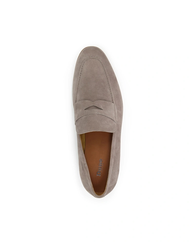 Mens Silas - Suede Saddle Loafers