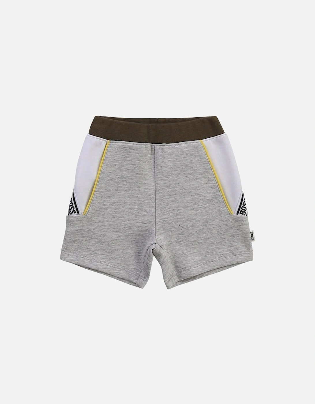 Boys Grey Bermuda Shorts, 3 of 2